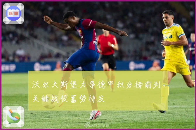 沃尔夫斯堡力争德甲积分榜前列,关键战役蓄势待发